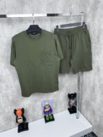 “Louis Vuitton” Signature Pocket Shortsuit (Зелено)