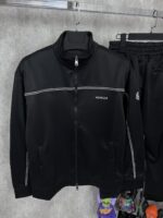 “Moncler” Triacetate Zip-Up Екип (Черно) - Image 2