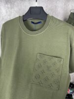 “Louis Vuitton” Signature Pocket Shortsuit (Зелено) - Image 4