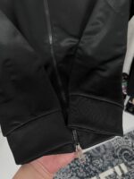 “Moncler” Triacetate Zip-Up Екип (Черно) - Image 6