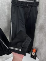 “Moncler” Triacetate Zip-Up Екип (Черно) - Image 7