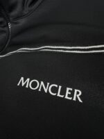 “Moncler” Triacetate Zip-Up Екип (Черно) - Image 4