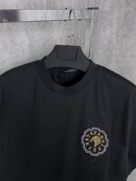 “Stefano Ricci” Embroidered Logo Тениска (Черно) - Image 2