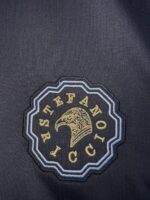 “Stefano Ricci” Embroidered Logo Тениска (Черно) - Image 3