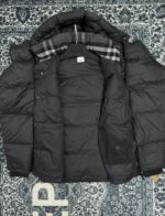 “Burberry” Detachable-Sleeve Puffer Яке с Гъши Пух (Черно) - Image 9