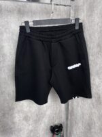 “Off-White” Spray Arrow Print Regular Fit Shortsuit (Черно) - Image 3