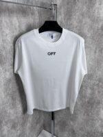 “Off-White” Black Off Stamp Тениска (Бяло) - Image 2