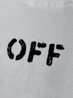 “Off-White” Black Off Stamp Тениска (Бяло) - Image 6