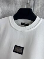 “Dolce&Gabbana” Tag-Logo Дамскa Блуза (Бяло) - Image 2