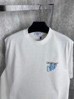 “Off-White” Sketch Arrow Print Тениска (Бяло) - Image 4