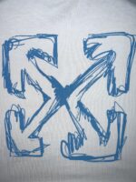“Off-White” Sketch Arrow Print Тениска (Бяло) - Image 6