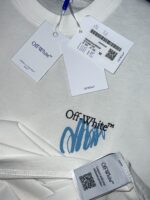 “Off-White” Sketch Arrow Print Тениска (Бяло) - Image 7