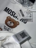 “Moschino” Logo Print Дамски Суичър (Бяло) - Image 6