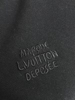 “Louis Vuitton” Damier Signature Regular Fit Polo Shirt (Черно) - Image 4