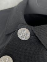 “Louis Vuitton” Damier Signature Regular Fit Polo Shirt (Черно) - Image 6