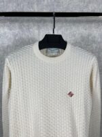 “Casablanca” Merino Padded Пуловер (Екрю) - Image 2