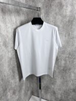“Burberry” EKD Logo Embroidered Classic Fit T-Shirt (Бяло)