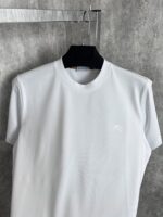 “Burberry” EKD Logo Embroidered Classic Fit T-Shirt (Бяло) - Image 2