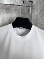 “Burberry” EKD Logo Embroidered Classic Fit T-Shirt (Бяло) - Image 4