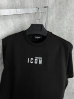“Dsquared2” Icon Logo Print Regular Fit T-Shirt (Черно) - Image 2