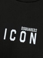 “Dsquared2” Icon Logo Print Regular Fit T-Shirt (Черно) - Image 3