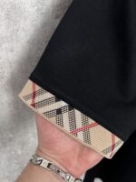 “Burberry” Ellison Logo Detail Oversize Fit T-Shirt (Черно) - Image 4