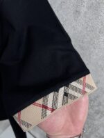 “Burberry” Ellison Logo Detail Oversize Fit T-Shirt (Черно) - Image 5