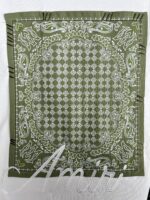 “Amiri” Bandana Logo Embroidered Regular Fit T-Shirt (Бяло) - Image 6