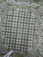 “Amiri” Bandana Logo Embroidered Regular Fit T-Shirt (Бяло) - Image 7