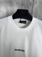 “Balenciaga” Uniform Merch Medium Fit T-Shirt (Бяло) - Image 3