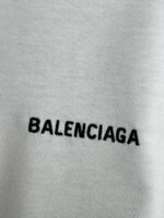 “Balenciaga” Uniform Merch Medium Fit T-Shirt (Бяло) - Image 4
