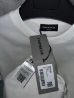 “Balenciaga” Uniform Merch Medium Fit T-Shirt (Бяло) - Image 8