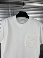 “Loewe” Anagram Pocket Detail Regular Fit (Бяло) - Image 2