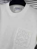 “Loewe” Anagram Pocket Detail Regular Fit (Бяло) - Image 3