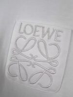 “Loewe” Anagram Pocket Detail Regular Fit (Бяло) - Image 4