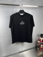 “Stone Island” Logo Print Classic Fit T-Shirt (Черно) - Image 2