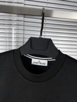 “Stone Island” Logo Print Classic Fit T-Shirt (Черно) - Image 8