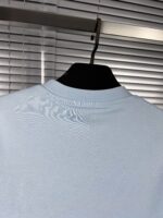 “Christian Dior” CD Icon Logo Embroidered Classic Fit T-Shirt (Бебешко Синьо) - Image 6