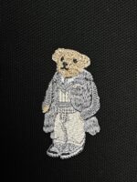 “Ralph Lauren” Purple Label Polo Bear Logo Embroidered Classic Fit Polo Shirt (Черно) - Image 5