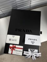 “Prada” Pocket Triangle Logo Detail Slim-Fit Denim Jeans - Image 3